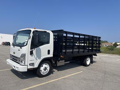 New 2024 Chevrolet LCF 4500HG Regular Cab 4x2, 16' 6" Monroe Truck Equipment Versa-Line Stake Body Stake Bed for sale #24CC041 - photo 1