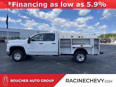 New 2024 Chevrolet Silverado 2500 Work Truck Double Cab 4x4, Knapheide Aluminum Service Body Service Truck for sale #24CC468 - photo 1