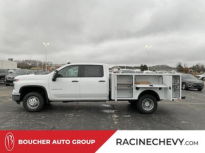 New 2024 Chevrolet Silverado 3500 Work Truck Crew Cab 4x4, 9' 1" Knapheide Aluminum Service Body Service Truck for sale #24CC582 - photo 1