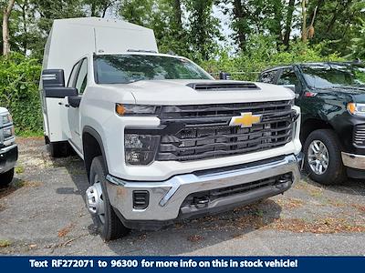 New 2024 Chevrolet Silverado 3500 Work Truck Crew Cab 4WD, 9' Knapheide Aluminum KUVcc Service Truck for sale #C245032 - photo 1