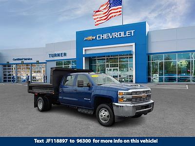 Used 2018 Chevrolet Silverado 3500 Work Truck Crew Cab 4WD, Dump Truck for sale #C245052A - photo 1