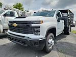 New 2024 Chevrolet Silverado 3500 Work Truck Regular Cab 4WD, SH Truck Bodies Stake Bed for sale #C245055 - photo 4