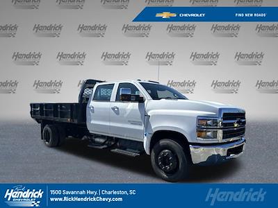 2024 Chevrolet Silverado 5500 Regular Cab DRW RWD, Flatbed Truck for sale #CR00571 - photo 1