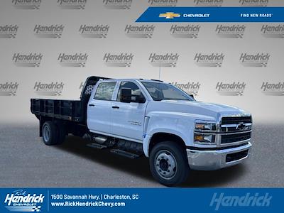 2024 Chevrolet Silverado 4500 Regular Cab DRW RWD, Flatbed Truck for sale #CR00767 - photo 1