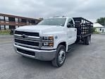 New 2023 Chevrolet Silverado 5500 Work Truck Regular Cab RWD, Stake Bed for sale #T29262 - photo 1