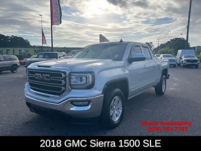 Used 2018 GMC Sierra 1500 SLE Double Cab RWD, Pickup for sale #2431186A - photo 1