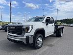 New 2024 GMC Sierra 3500 Pro Regular Cab 4WD, 9' 6" Blue Ridge Manufacturing Rodeo Flatbed Truck for sale #243334 - photo 3