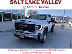 New 2024 GMC Sierra 2500 Pro Regular Cab 4x4, CM Truck Beds Flatbed Truck for sale #FS42182A - photo 3