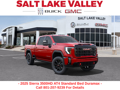 New 2025 GMC Sierra 3500 AT4 Crew Cab 4x4, Pickup for sale #G43087A - photo 1