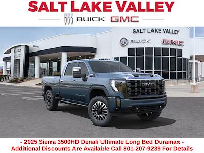 New 2025 GMC Sierra 3500 Denali Ultimate Crew Cab 4x4, Pickup for sale #G43549A - photo 1