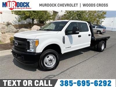 Used 2017 Ford F-350 XL Crew Cab 4x4, Flatbed Truck for sale #FF84348 - photo 1