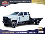 2023 Chevrolet Silverado 5500 Crew Cab DRW 4WD, Hillsboro GII Steel Flatbed Truck for sale #23T1079 - photo 1