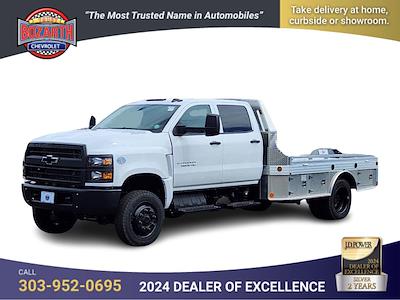 New 2023 Chevrolet Silverado 5500 Regular Cab 4x4, Flatbed Truck for sale #23T1088 - photo 1