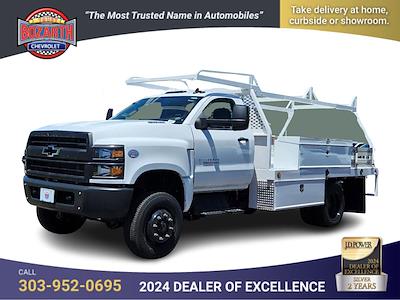 New 2023 Chevrolet Silverado 5500 Work Truck Regular Cab 4WD, 12' Scelzi CTFB Contractor Truck for sale #23T989 - photo 1