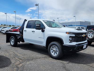 2024 Chevrolet Silverado 3500 Double Cab 4WD, Blue Ridge Manufacturing Mustang Flatbed Truck for sale #24T654 - photo 1
