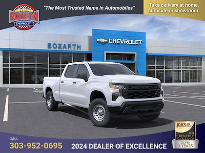 New 2025 Chevrolet Silverado 1500 Work Truck Crew Cab 4WD, Pickup for sale #25T336 - photo 1