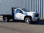 New 2024 Chevrolet Silverado 3500 Work Truck Regular Cab 4x4, Flatbed Truck for sale #FCHR1041 - photo 1