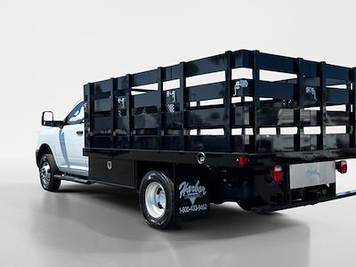 New 2024 Ram 3500 Tradesman Regular Cab 4x4, 12' Harbor Black Boss Stake Bed for sale #241033 - photo 2