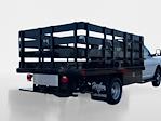 New 2024 Ram 3500 Tradesman Regular Cab 4x4, 12' Harbor Black Boss Stake Bed for sale #241033 - photo 2