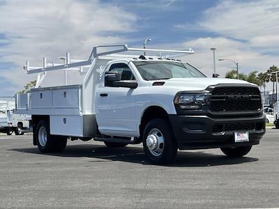 New 2024 Ram 3500 Tradesman Regular Cab 4x4, 12' Harbor Standard Contractor Body Contractor Truck for sale #241060 - photo 1