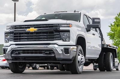 2024 Chevrolet Silverado 3500 Crew Cab 4WD, Bedrock Diamond Series Flatbed Truck for sale #C289149 - photo 1