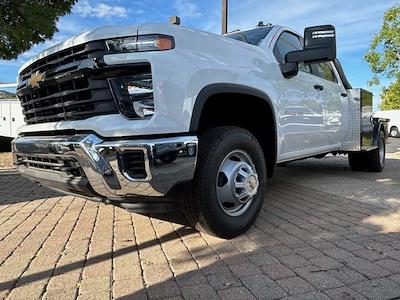 2024 Chevrolet Silverado 3500 Crew Cab 4x4, CM Truck Beds SK Model Flatbed Truck for sale #C353426 - photo 1