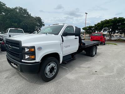 2024 Chevrolet Silverado 5500 Regular Cab DRW RWD, Flatbed Truck for sale #C07675 - photo 1