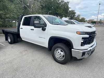 New 2024 Chevrolet Silverado 3500 Work Truck Crew Cab RWD, Knapheide PGTB Utility Gooseneck Flatbed Truck for sale #C07900 - photo 1