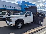 New 2024 Chevrolet Silverado 3500 Work Truck Regular Cab 4WD, 9' Tamaqua Truck & Trailer Loadhandler Dump Truck for sale #32313 - photo 1