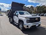 New 2024 Chevrolet Silverado 3500 Work Truck Regular Cab 4WD, 9' 6" Galion 100U Dump Truck for sale #32314 - photo 7