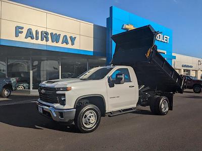 New 2024 Chevrolet Silverado 3500 Work Truck Regular Cab 4WD, Dump Truck for sale #32315 - photo 1