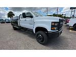 2024 Chevrolet Silverado 5500 Crew Cab DRW 4x4, PJ Trailers GT Flatbed Truck for sale #24C1177 - photo 8