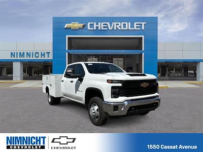 New 2024 Chevrolet Silverado 3500 Work Truck Crew Cab 4WD, 9' Knapheide Steel Service Body Service Truck for sale #24C1704 - photo 1