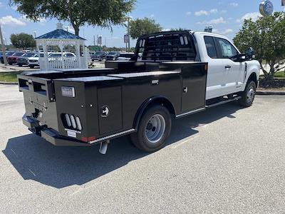 New 2023 Ford F-350 XL Super Cab 4WD, 9' 4" CM Truck Beds TM Deluxe Flatbed Truck for sale #46372 - photo 2