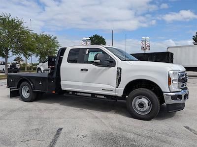 2024 Ford F-350 Super Cab DRW 4WD, CM Truck Beds SK Model Flatbed Truck for sale #46876 - photo 1