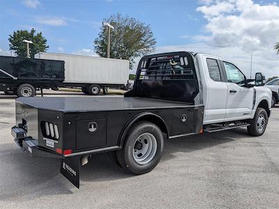 2024 Ford F-350 Super Cab DRW 4WD, CM Truck Beds SK Model Flatbed Truck for sale #46876 - photo 2