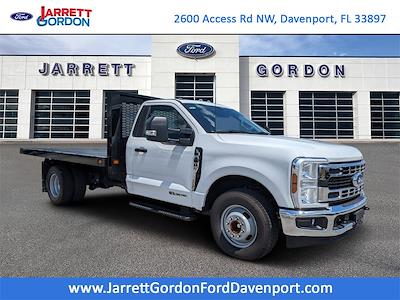 New 2024 Ford F-350 XL Regular Cab 4x2, Knapheide Value-Master X Flatbed Truck for sale #47197 - photo 1