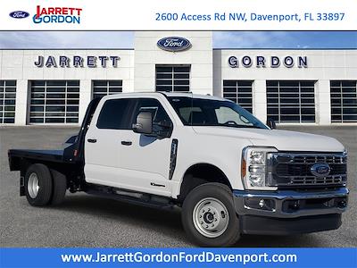 New 2024 Ford F-350 XL Crew Cab 4x4, Flatbed Truck for sale #47454 - photo 1