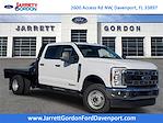 New 2024 Ford F-350 XL Crew Cab 4x4, Flatbed Truck for sale #47454 - photo 1