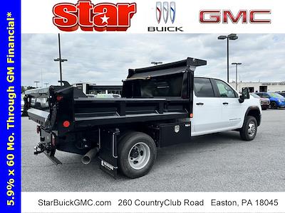 New 2024 GMC Sierra 3500 Pro Crew Cab 4x4, 9' Crysteel E-Tipper Dump Truck for sale #140135 - photo 2