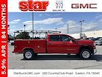 New 2024 GMC Sierra 3500 Pro Crew Cab 4x4, 8' 2" Reading Classic II Steel Service Truck for sale #140188 - photo 4