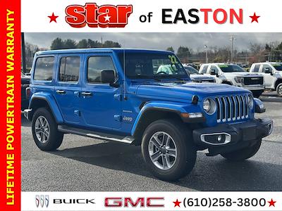 Used 2022 Jeep Wrangler Unlimited Sahara 4x4, SUV for sale #EK5160 - photo 1