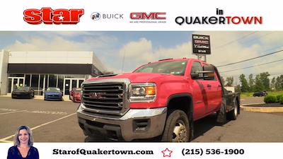 Used 2018 GMC Sierra 3500 Base Crew Cab 4x4, Flatbed Truck for sale #Q21212A - photo 1