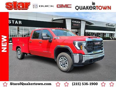 New 2024 GMC Sierra 3500 Pro Crew Cab 4WD, 8' 2" Reading Classic II Steel Service Truck for sale #Q24169 - photo 1