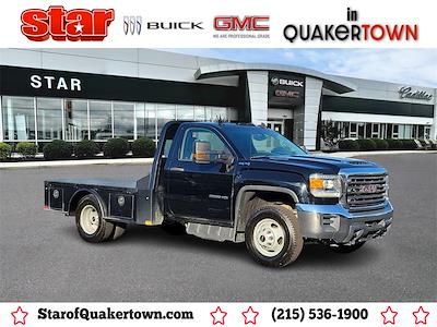 Used 2018 GMC Sierra 3500 Base Regular Cab 4x4, Flatbed Truck for sale #Q430064A - photo 1