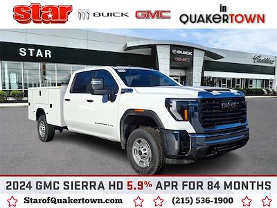 New 2024 GMC Sierra 2500 Pro Crew Cab 4WD, Service Truck for sale #Q441225 - photo 1