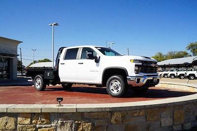 New 2024 Chevrolet Silverado 2500 Work Truck Crew Cab RWD, 8' 6" CM Truck Beds RD Model Flatbed Truck for sale #RF244037 - photo 1