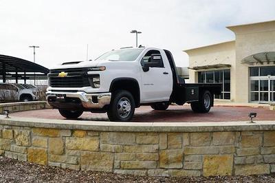 2024 Chevrolet Silverado 3500 Regular Cab 4WD, CM Truck Beds Flatbed Truck for sale #RF266407 - photo 1