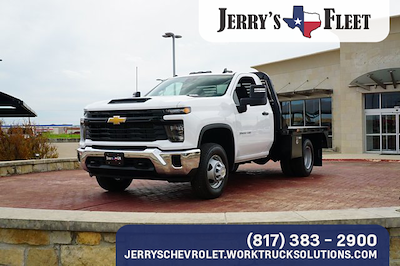 2024 Chevrolet Silverado 3500 Regular Cab 4WD, Bedrock Diamond Series Flatbed Truck for sale #RF320251 - photo 1