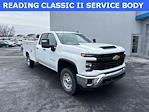 New 2024 Chevrolet Silverado 2500 Work Truck Double Cab RWD, 8' 2" Reading Classic II Steel Service Truck for sale #240401 - photo 1